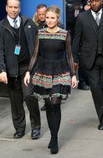 KRISTEN BELL Leaves Good Morning America in New York 03/24/2017