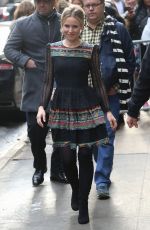 KRISTEN BELL Leaves Good Morning America in New York 03/24/2017