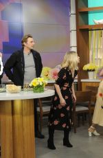KRISTEN BELL on the Set of The Chew 03/24/2017