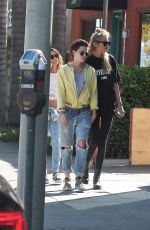 KRISTEN STEWART and STELLA MAXWELL Out and About in Los Angeles 03/02/2017