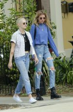 KRISTEN STEWART and STELLA MAXWELL Out in New Orleans 03/18/2017