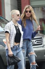 KRISTEN STEWART and STELLA MAXWELL Out in New Orleans 03/18/2017