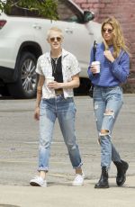 KRISTEN STEWART and STELLA MAXWELL Out in New Orleans 03/18/2017