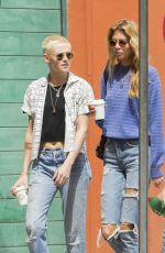 KRISTEN STEWART and STELLA MAXWELL Out in New Orleans 03/18/2017