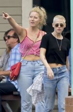 KRISTEN STEWART and STELLA MAXWELL Out in New Orleans 03/18/2017