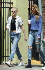 KRISTEN STEWART and STELLA MAXWELL Out in New Orleans 03/18/2017