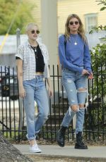 KRISTEN STEWART and STELLA MAXWELL Out in New Orleans 03/18/2017