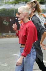 KRISTEN STEWART and STELLA MAXWELL Out in New Orleans 03/29/2017