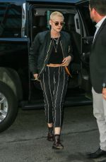 KRISTEN STEWART Arrives at Her Hotel in New York 03/09/2017