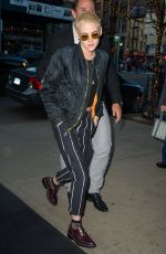 KRISTEN STEWART Arrives at Her Hotel in New York 03/09/2017