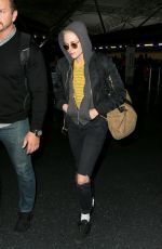 KRISTEN STEWART at JFK Airport in New York 03/08/2017
