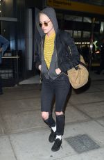 KRISTEN STEWART at JFK Airport in New York 03/08/2017