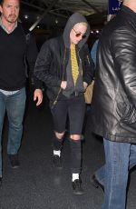 KRISTEN STEWART at JFK Airport in New York 03/08/2017