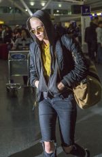 KRISTEN STEWART at Los Angeles International Airport 03/08/2017