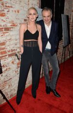 KRISTEN STEWART Debuts Shaved Head at Personal Shopper Premiere in Los Angeles 03/07/2017