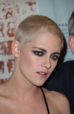 KRISTEN STEWART Debuts Shaved Head at Personal Shopper Premiere in Los Angeles 03/07/2017