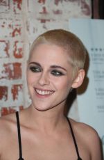 KRISTEN STEWART Debuts Shaved Head at Personal Shopper Premiere in Los Angeles 03/07/2017