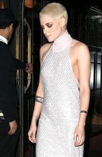 KRISTEN STEWART Leaves her Hotel in New York 03/09/2017