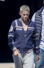 KRISTEN STEWART on the Set of Underwater in New Orleans 03/16/2017