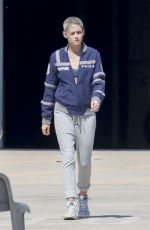 KRISTEN STEWART on the Set of Underwater in New Orleans 03/16/2017