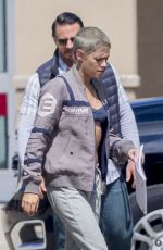 KRISTEN STEWART on the Set of Underwater in New Orleans 03/16/2017
