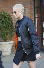 KRISTEN STEWART Out and About in New York 03/09/2017