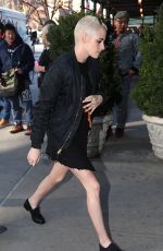KRISTEN STEWART Out and About in New York 03/09/2017