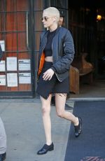 KRISTEN STEWART Out and About in New York 03/09/2017
