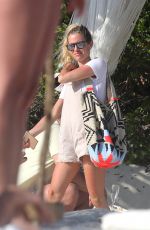 KRISTIN CAVALLARI on the Beach in Cancun 03/27/2017