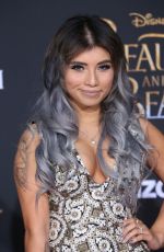 KRISTIN MALDONADO at Beauty and the Beast Premiere in Los Angeles 03/02/2017