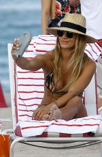 KRISTIN REED in Bikini at a Beach in Miami 02/28/2017