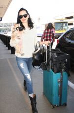 KRYSTEN RITTER at LAX Airport in Los Angeles 03/29/2017