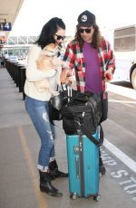 KRYSTEN RITTER at LAX Airport in Los Angeles 03/29/2017