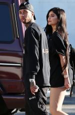 KYLIE JENNER and Tyga at Kabuki Restaurant in Los Angeles 13/13/2017