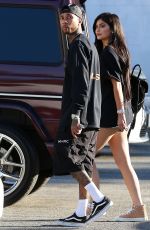 KYLIE JENNER and Tyga at Kabuki Restaurant in Los Angeles 13/13/2017
