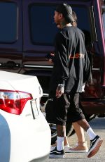 KYLIE JENNER and Tyga at Kabuki Restaurant in Los Angeles 13/13/2017