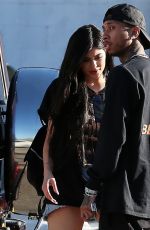 KYLIE JENNER and Tyga at Kabuki Restaurant in Los Angeles 13/13/2017