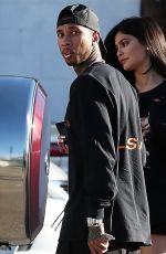 KYLIE JENNER and Tyga at Kabuki Restaurant in Los Angeles 13/13/2017