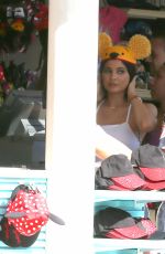 KYLIE JENNER at Disneyland in Anaheim 03/08/2017