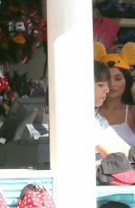 KYLIE JENNER at Disneyland in Anaheim 03/08/2017
