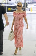 KYLIE MINOGUE Arrives at Airport in Melbourne 03/06/2017