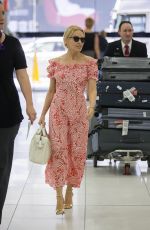 KYLIE MINOGUE Arrives at Airport in Melbourne 03/06/2017