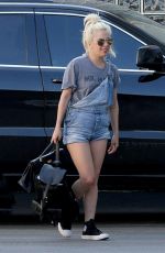 LADY GAGA Arrives at a Recording Studio in Los Angeles 03/11/2017