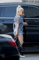 LADY GAGA Arrives at a Recording Studio in Los Angeles 03/11/2017