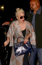 LADY GAGA Out and About in Beverly Hills 03/03/2017