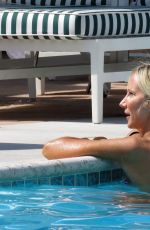 LADY VICTORIA HERVEY in Bikini at a Pool in Los Angeles 03/25/2017