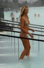 LADY VICTORIA HERVEY in Bikini at Blue Lagoon Spa in Reykjavik 03/25/2017