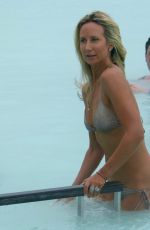 LADY VICTORIA HERVEY in Bikini at Blue Lagoon Spa in Reykjavik 03/25/2017