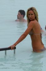 LADY VICTORIA HERVEY in Bikini at Blue Lagoon Spa in Reykjavik 03/25/2017