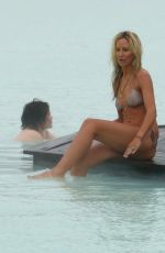 LADY VICTORIA HERVEY in Bikini at Blue Lagoon Spa in Reykjavik 03/25/2017